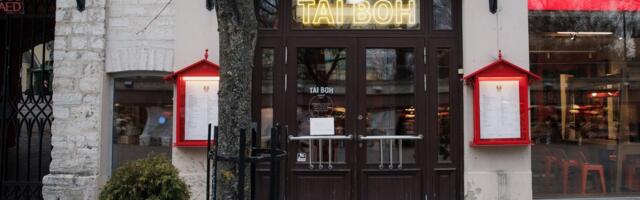 Sten-Erik Jantsoni restoran Tai Boh sulges uksed. Mees võtab sellest ärivaldkonnast pausi