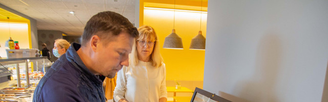 Ametikooli restoranis on esimese kutsekoolina iseteeninduskassa