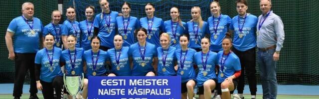 Mistra naiskond tuli teise kindla võiduga Eesti meistriks