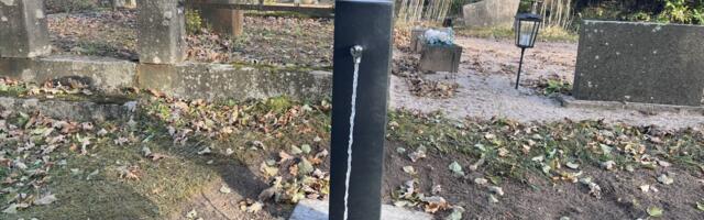 Otepää uuel kalmistul on nüüd veevõtukraanid