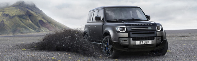Land Rover Defenderi tippmudel: V-8 ja 525 hobujõudu