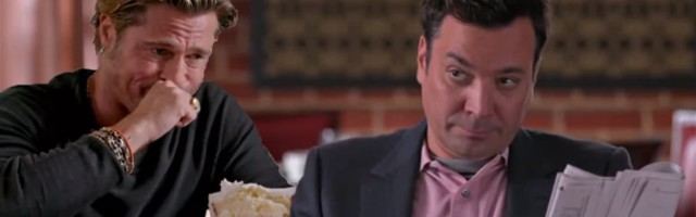 Huumor. Jimmy Fallon & Brad Pitt – 2 džentelmeni. The Tonight Show Starring Jimmy Fallon
