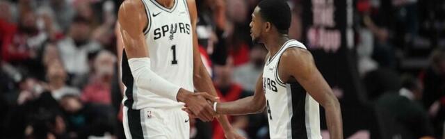 Fox ja Wembanyama vedasid Spursi teise ringi