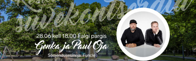 Kesklinna valitsus kutsub Falgi parki tasuta kontserdile