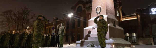 Kaitseväe Akadeemia mälestas riigipöördekatse käigus langenud kadette