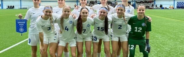 Neidude jalgpallikoondis alustas UEFA sõprusturniiri kaotusega Ukrainale