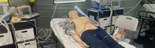 Tartus toimub Eesti päästemeeskonna meditsiinirühma tsiviilvälihaigla õppus