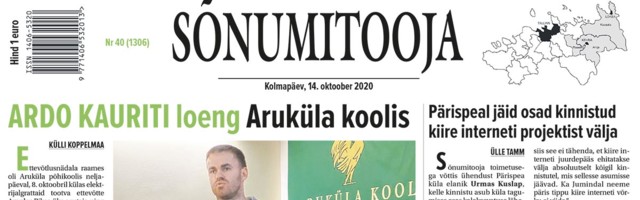 Sõnumitoojas 14. oktoobril