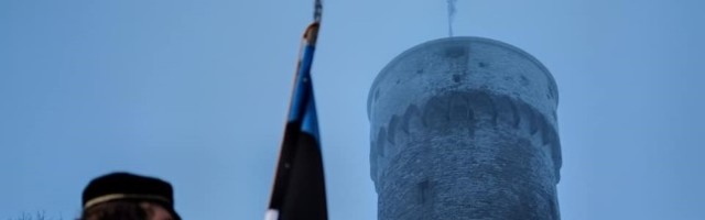 GALERII | Palju õnne, Eesti! Iseseisvuspäev algas lipuheiskamisega Toompeal