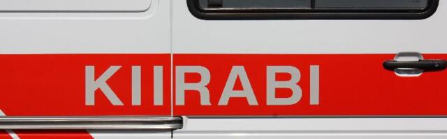 Setomaa vallas põrkasid kokku kaks autot, mitu inimest viidi haiglasse