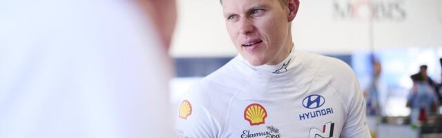 VIDEO | Ott Tänak tegi abikaasale Hyundai ralliautoga lõbusõitu: ta oli kindlalt päeva parim