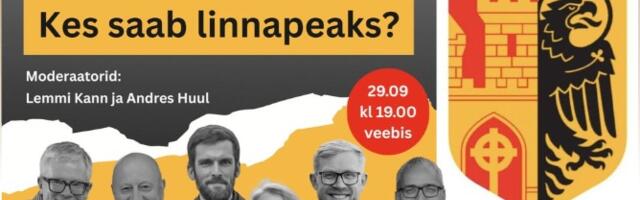 Linnapeakandidaadid väitlevad täna veebis