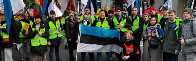 Eesti põllumehed osalesid Brüsselis Euroopa-ülesel protestil: “Euroopa põllumajandus on jõudnud murdepunkti”