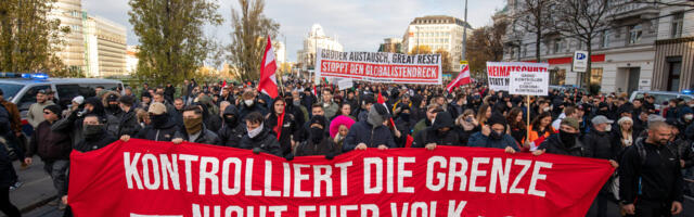 Austrias toimusid massimeeleavaldused koroonapiirangute ja vaktsineerimissunni vastu