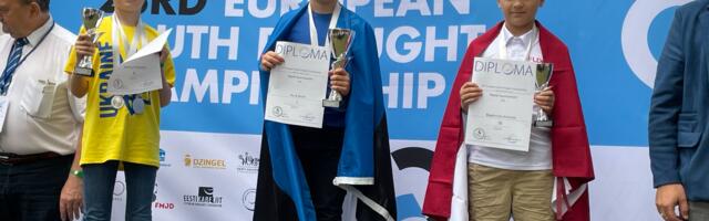 Kevin Kurik tuli kiirkabes Euroopa noorte meistriks