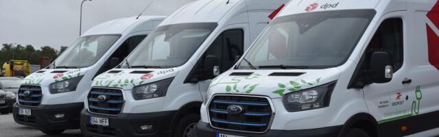 DPD Eesti: elektrikaubikud on end tõestanud ka ekstreemse külmaga