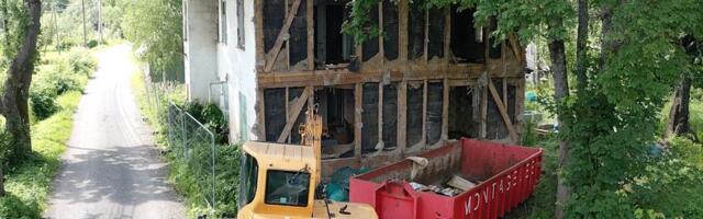 Tsirguliinas käivad lammutustööd