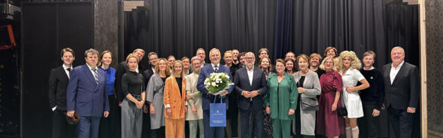 Vanemuise teater tähistas pühapäeval Aivar Tomminga 70. juubelit