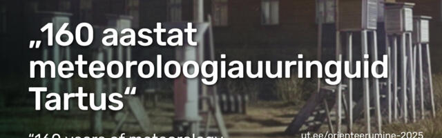 Ülikooli sügisene orienteerumisrada tutvustab huvilistele meteoroloogia uurimisega seotud kohti Tartus