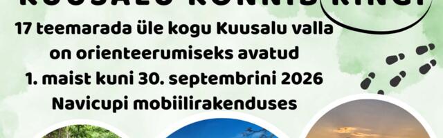 Kuu­sa­lu val­la orien­tee­ru­mis­mäng 17 mat­ka­rin­gi­ga