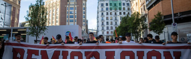 Hispaanias puhkesid tänavalahingud immigrantide ja põlisrahva vahel Hispaanias puhkesid tänavalahingud immigrantide ja põlisrahva vahel