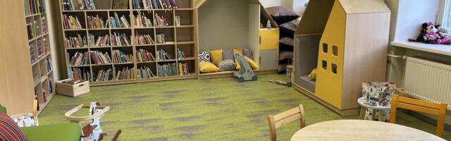 Tartu Linnaraamatukogu laste- ja noorteosakonnas on avamispidu