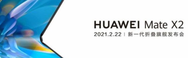 Huawei meelitab taas ühe volditava telefoniga