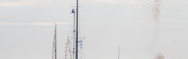 Admiral Bellingshausen võeti kodusadamas soojalt vastu