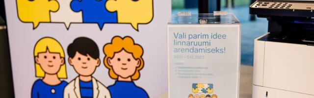 Kas oled juba oma lemmikprojekti toetanud? Tallinna kaasava eelarve rahvahääletuse lõpuni on jäänud neli päeva 