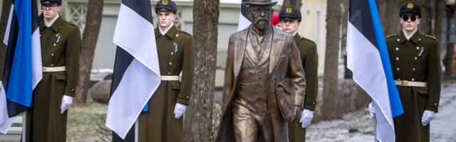 Tartu rahu 104. aastapäeval lehvivad Eesti lipud