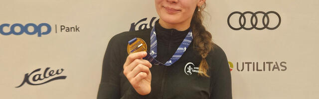 GER­DA KA­RO­LIN KRIIS tu­li tõk­kesp­rin­dis Ees­ti meist­riks