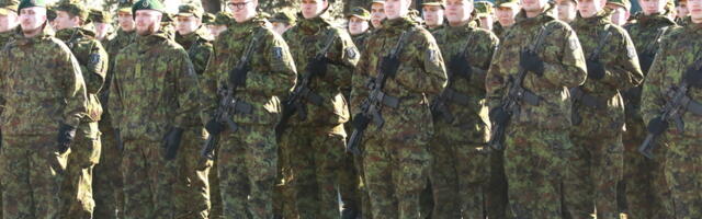 Ligi 500 talvise kutse ajateenijat lõpetasid sõduri baaskursuse ja vandusid Eestile truudust