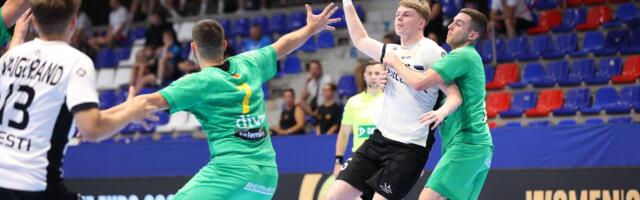 KÄSIPALL: Võit Montenegro üle kindlustas U20 noormeeste koha finaalis