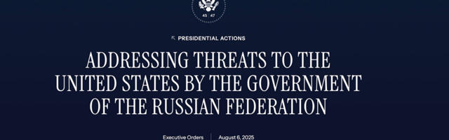 USA väljastas teate Vene ohu kohta