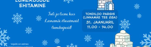 Lasnamäe kutsub elanikke lumekujusid ehitama