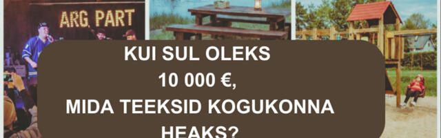 Raa­si­ku val­la kaa­sa­vas­se ee­lar­ves­se esi­ta­ti 25 taot­lust