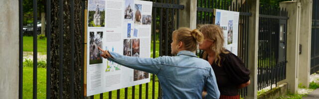 Galerii: Avati näitus Tartu Pühade Aleksandrite kiriku taastamise loost