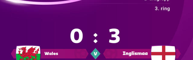 Inglismaa ei vääratanud Walesi vastu ja võitis kindlalt 3 : 0