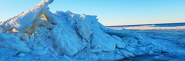 PILDID: Rüsijää Peipsi ääres