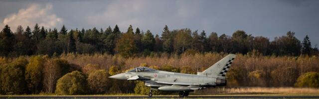 Liitlaste lennuvahendid harjutavad Eesti õhuruumis