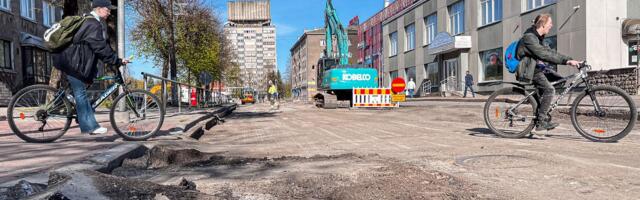 Narvas jätkub transiitteede ehitus