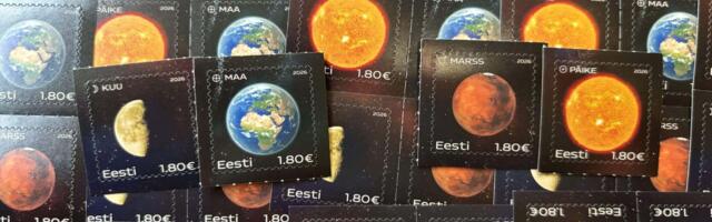 Ilmus Eesti esimene kosmoseteemaline margiplokk