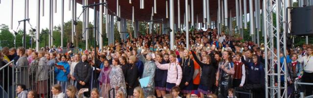 FOTOD | Harju laulu- ja tantsupidu avas uue Keila laululava