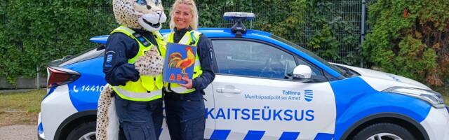 Mupo on kooliaasta alguses ülekäiguradade juures liiklust jälgimas