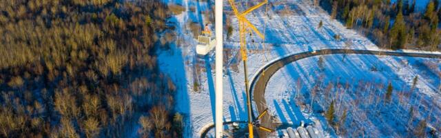 Purtse hübriidpargis kerkivad esimesed tuulikud