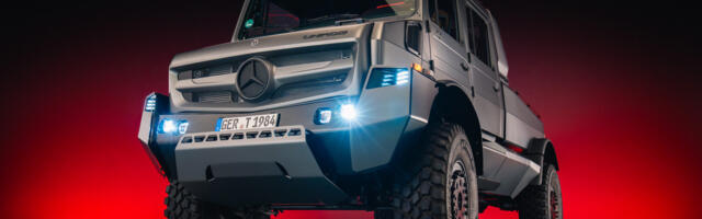 Näen, et ostsid endale Mercedese G-klassi? Nunnu. Ma võtsin luksus-Unimogi…