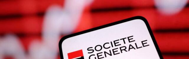 Euroopa pankade aktsiad kallinesid hoogsalt