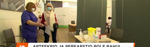 Reporter: Apteekrid ja perearstid pole rahul saamatu vaktsineerimisega