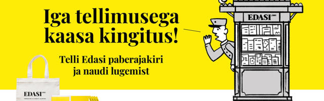 Edasi tellimiskampaania: “Naudi lugemist”