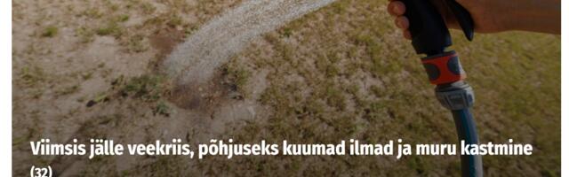 Õhtuleht: Viimsi eramajades on Esmari klientidele probleeme veesurvega